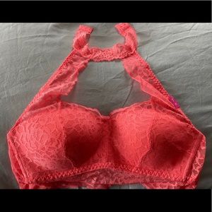Pink halter bralette from Pink by Victoria Secret